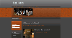 Desktop Screenshot of hifi-tunes.de